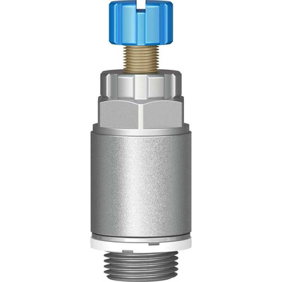 Festo GRLA Series Tube Exhaust Valve, 8mm Tube Inlet Port x G 3/8 Outlet Port, 534342