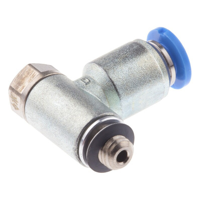 Festo GRLA Series Tube Exhaust Valve, 4mm Tube Inlet Port x M5 Male Outlet Port x 4mm Tube Outlet Port, 193138