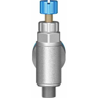 Festo GRLA Series Tube Exhaust Valve, 6mm Tube Inlet Port x M5 Male Outlet Port x 6mm Tube Outlet Port, 197578