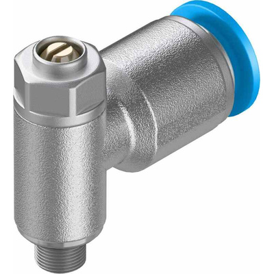 Festo GRLZ Series Tube Flow Regulator, 6mm Tube Inlet Port x M5 Male Outlet Port, 193155