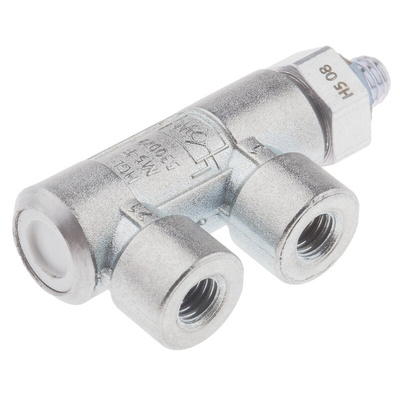 Festo HGL Series Non Return Valve, M5 Inlet Port x M5 Female Outlet Port, 530029