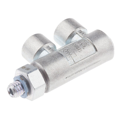 Festo HGL Series Non Return Valve, M5 Inlet Port x M5 Female Outlet Port, 530029
