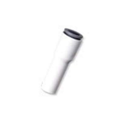 Legris LF6300 LIQUIfit Series Straight Tube-to-Tube Adaptor, Push In 8 mm to Push In 10 mm, Tube-to-Tube Connection