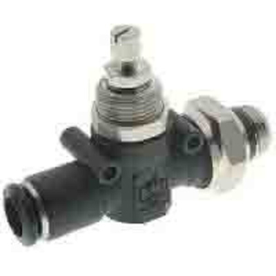 RS PRO Tube Flow Regulator, 4mm Tube Inlet Port