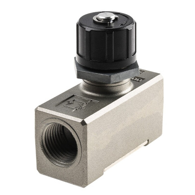 SMC AS Series Threaded Flow Regulator, G 1/2 Female Inlet Port x G 1/2 Female Outlet Port