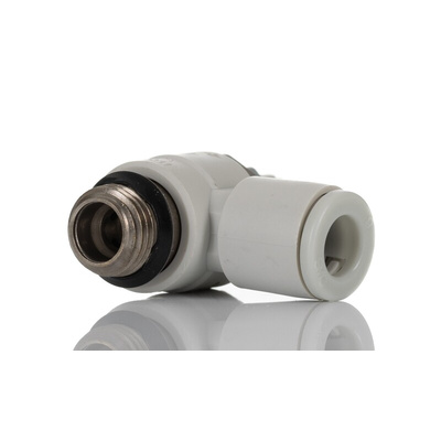 SMC AS Series Threaded Flow Regulator x 6mm Tube Outlet Port