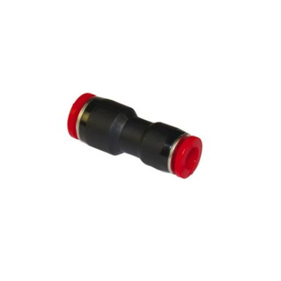 Norgren Pneufit C Series Straight Fitting, Push In 12 mm to Push In 8 mm, Tube-to-Tube Connection Style, C0020