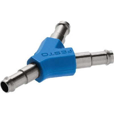 Festo CN Series Y Fitting, Push In 4 mm to Push In 4 mm, Tube-to-Tube Connection Style, 7269