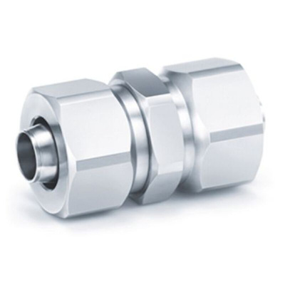 SMC KFG2 Series Straight Fitting, 12 mm to 9 mm, Tube-to-Tube Connection Style, SERIE KFG2
