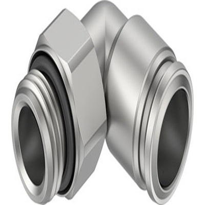 Festo NPQR Series Push-in Fitting, Push In 10 mm to Push In 16 mm, Threaded-to-Tube Connection Style, NPQR-L-G12