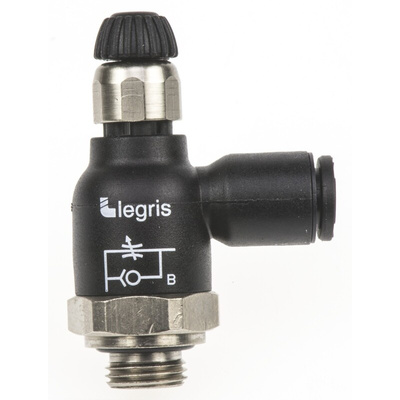Legris 7061 Series Tube Flow Regulator, 6mm Tube Inlet Port