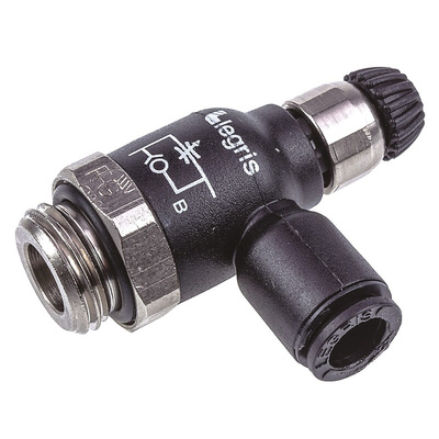 Legris 7061 Series Tube Flow Regulator, 6mm Tube Inlet Port