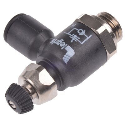 Legris 7061 Series Tube Flow Regulator, 8mm Tube Inlet Port
