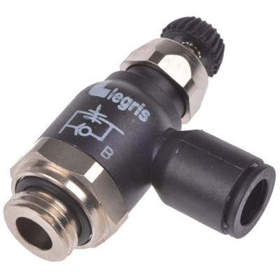 Legris 7061 Series Tube Flow Regulator, 8mm Tube Inlet Port