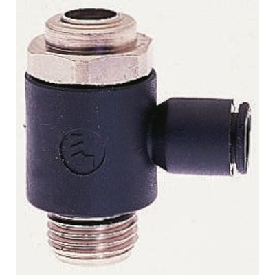 Legris 7011 Series Tube Flow Controller, 8mm Tube Inlet Port x G 1/8 Male Outlet Port