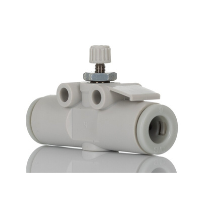 SMC AS Series Tube Flow Controller, 6mm Tube Inlet Port x 6mm Tube Outlet Port