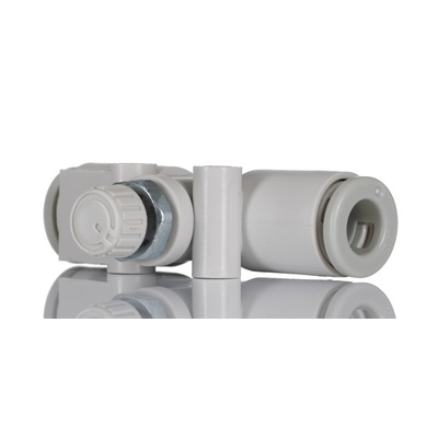SMC AS Series Tube Flow Controller, 6mm Tube Inlet Port x 6mm Tube Outlet Port