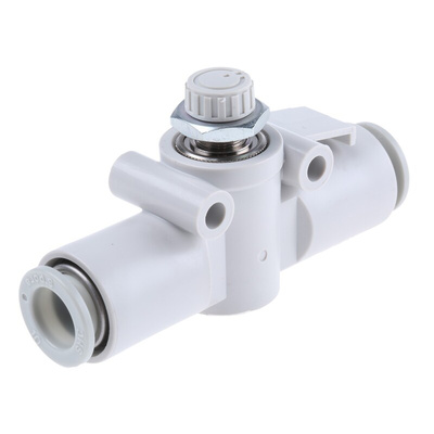 SMC AS Series Tube Flow Controller, 10mm Tube Inlet Port x 10mm Tube Outlet Port