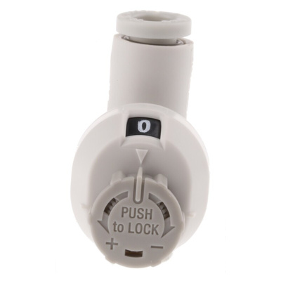 SMC AS Series Threaded Speed Controller, M5 x 0.8 Male Inlet Port x 4mm Tube Outlet Port