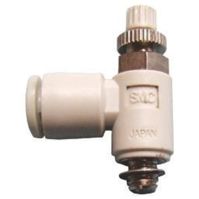 SMC AS Series Threaded Speed Controller x 4mm Tube Outlet Port