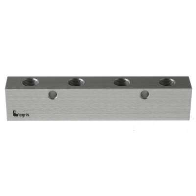 Legris3311 4 Outlet Manifold, G 3/8 G 1/4