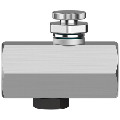 Festo GR Series Threaded Flow Valve, G 1/4 Inlet Port x G 1/4 Outlet Port, 2101