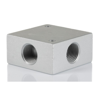 RS PRO 1 Outlet Manifold, G 3/8 G 3/8 Female
