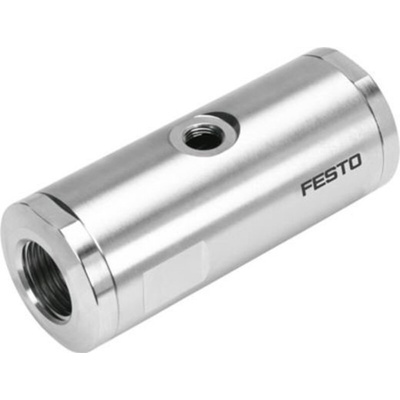 Festo VZQA-C-M22U-15-TT-V4V4S1-4 Series Threaded Pinch Valve, 3022838
