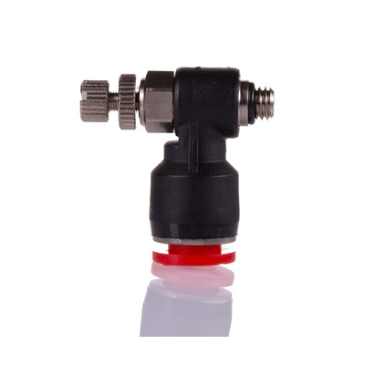 Norgren Pneufit C Series Threaded In-line Regulator, M5 Inlet Port, Push In 6mm Tube Inlet Port x Push In 6mm Tube
