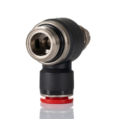 Norgren Pneufit C Series Threaded In-line Regulator, G 1/2 Inlet Port, Push In 12mm Tube Inlet Port x Push In 12mm Tube