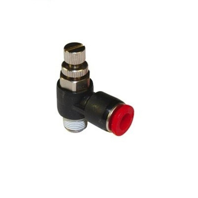 Norgren Pneutic C Series Threaded Flow Controller, 6mm Tube Inlet Port x 6mm Tube Outlet Port