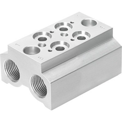 FestoCPE10 Pneumatic Manifold Fitting NPT 1/4 NPT 1/4