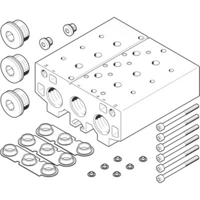 FestoVABM Pneumatic Manifold Fitting G 3/4 G 3/4