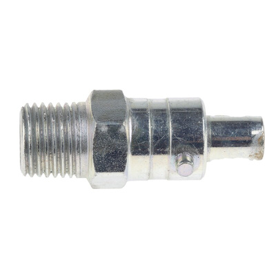 RS PRO Steel Male Pneumatic Quick Connect Coupling, G 1/4 Male Threaded