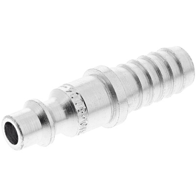 CEJN Steel Male Pneumatic Quick Connect Coupling, 10mm Hose Barb