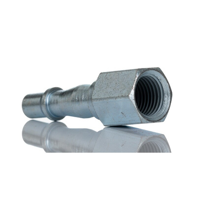 PCL Steel Female Pneumatic Quick Connect Coupling, Rp 1/4 Female Threaded