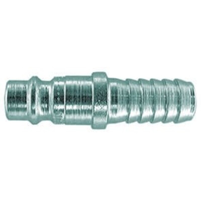 CEJN Steel Male Pneumatic Quick Connect Coupling, 8mm Hose Barb