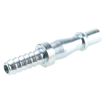 PCL Steel Male Pneumatic Quick Connect Coupling, 6.35mm Hose Barb
