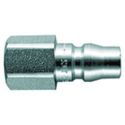 CEJN Steel Female Pneumatic Quick Connect Coupling, Rc 1/4 Female Threaded