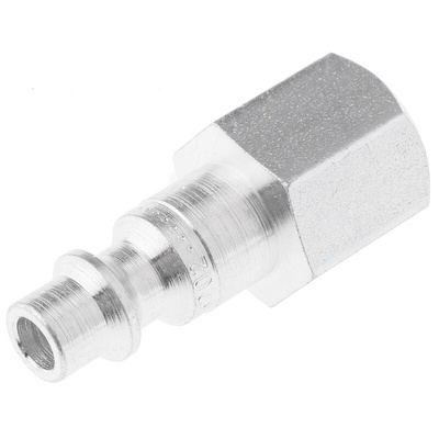 CEJN Steel Female Pneumatic Quick Connect Coupling, G 1/4 Female Threaded