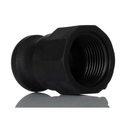 RS PRO Polypropylene Resin Female, Male Pneumatic Quick Connect Coupling, BSPP 1 in G1in Threaded