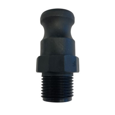 RS PRO Polypropylene Resin Male Pneumatic Quick Connect Coupling, BSPP 1 in Thread