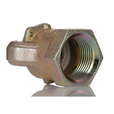 RS PRO Iron Female Pneumatic Quick Connect Coupling, NPT 1 Female 1in Threaded