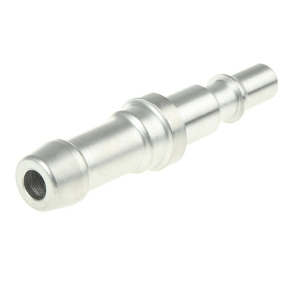 Staubli – Fluid Connectors Stainless Steel Male Safety Quick Connect Coupling, 10mm Hose Barb