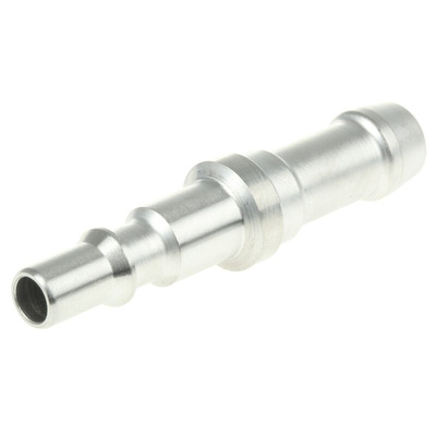 Staubli – Fluid Connectors Stainless Steel Male Safety Quick Connect Coupling, 10mm Hose Barb