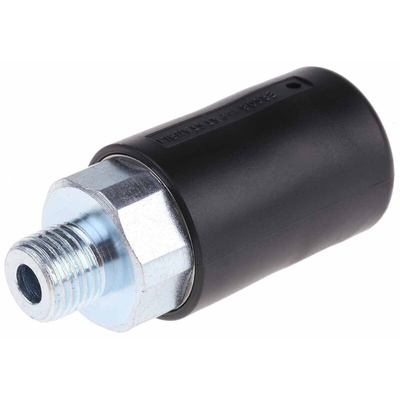 Staubli – Fluid Connectors Male Safety Quick Connect Coupling, G 1/4 Male Threaded