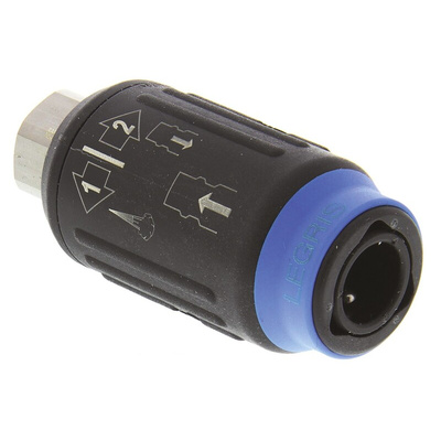 Legris Reinforced Polymer Female Pneumatic Quick Connect Coupling, G 1/4 Female Threaded