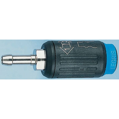 Legris Reinforced Polymer Male Pneumatic Quick Connect Coupling, 10mm Hose Barb