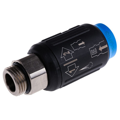 Legris Reinforced Polymer Male Pneumatic Quick Connect Coupling, G 1/2 Male Threaded