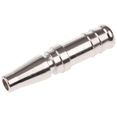 RS PRO Brass Male Pneumatic Quick Connect Coupling, 10mm Hose Barb